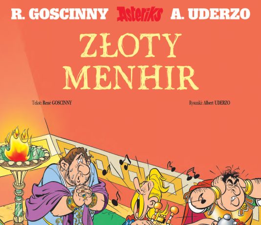 Złoty menhir –  ilustrowana przygoda Asteriksa – już w listopadzie!