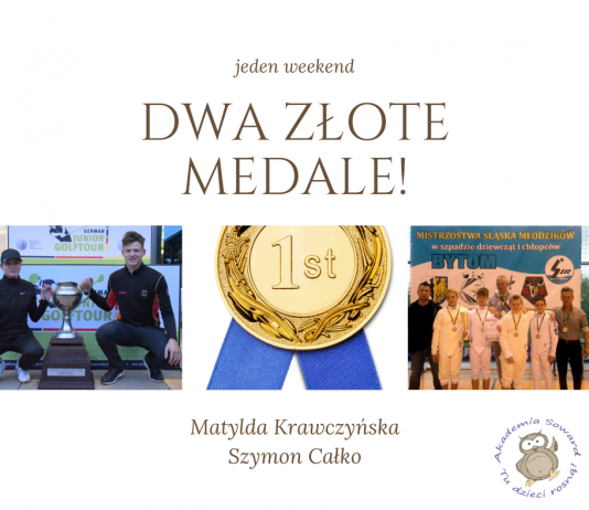 Złoci medaliści z Akademii Soward